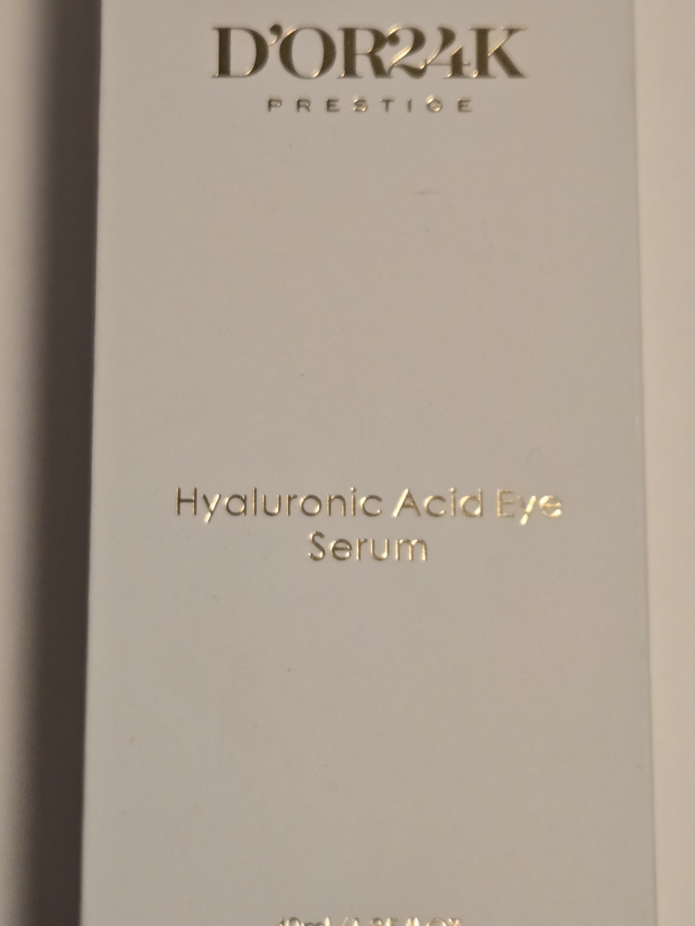 D'OR24K Hyaluronic Acid Eye Serum - White & Gold Packaging - Picture 5 of 7